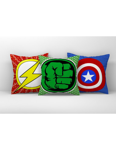 ALMOHADONES SUPER HEROES COMIC