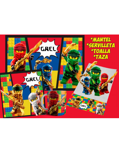 Pack Jardín - Ninja Lego