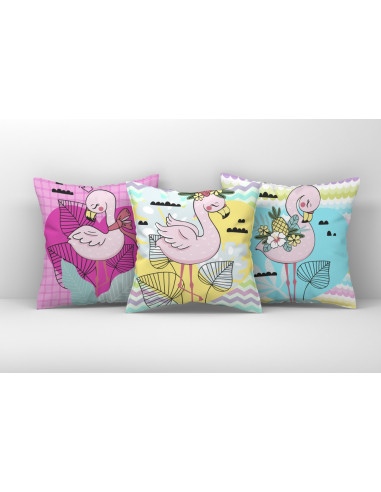 ALMOHADONES FLAMENCO