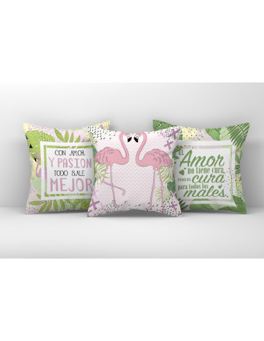 ALMOHADONES FLAMENCO