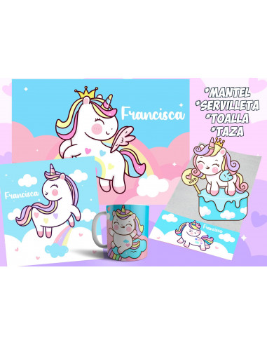 Pack Jardín - Unicornios