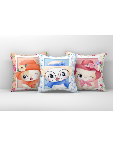 ALMOHADONES GATITO