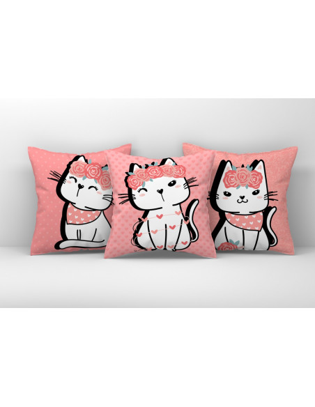 ALMOHADONES GATITO