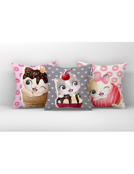 ALMOHADONES GATITO