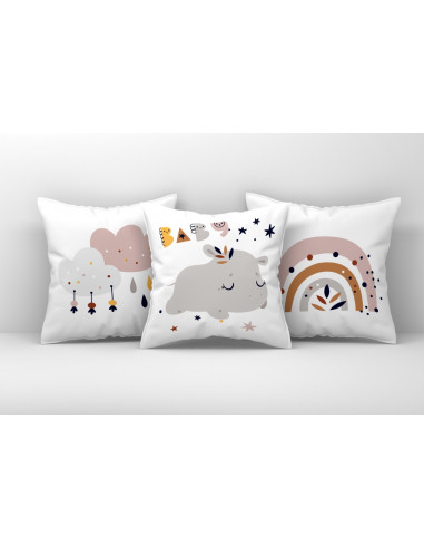 ALMOHADONES BOHO BEBE