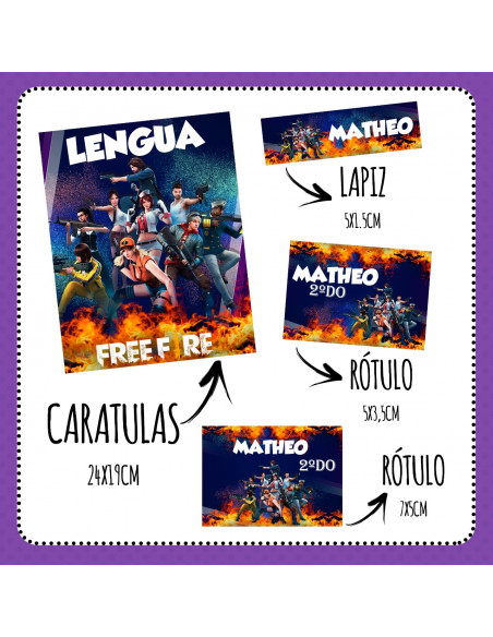 ETIQUETAS ESCOLARES PACK1