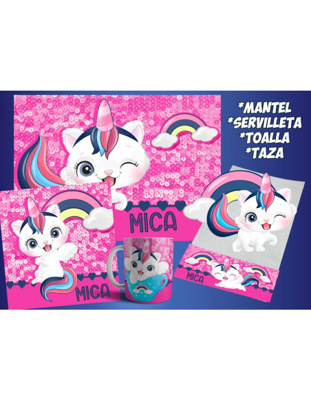 Pack Jardín - GATO UNICORNIO