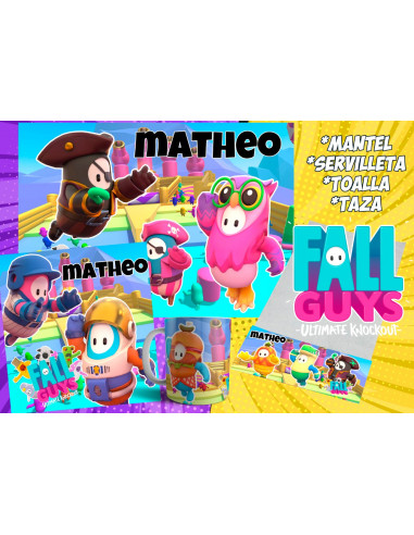 PACK JARDÍN fall guys