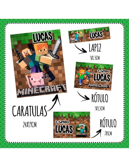 ETIQUETAS ESCOLARES PACK2