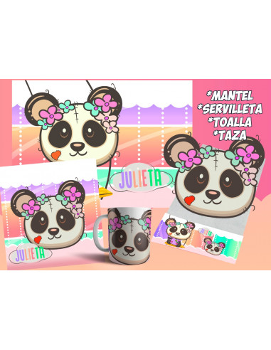 PACK JARDÍN PANDA FLORES