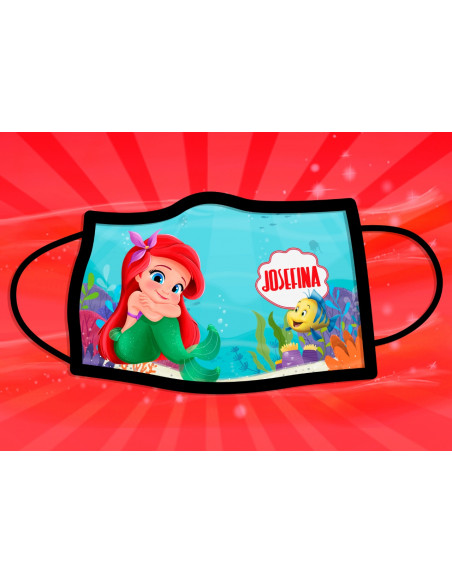 PACK JARDÍN SIRENITA ARIEL BEBE