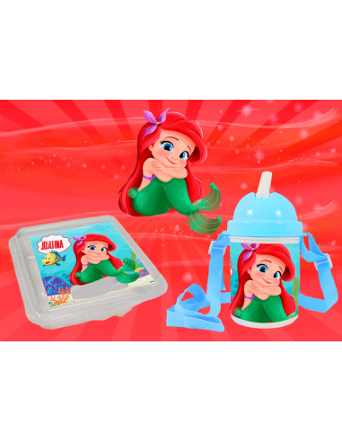 PACK JARDÍN SIRENITA ARIEL BEBE