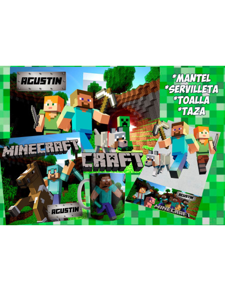 PACK JARDÍN MINECRAFT