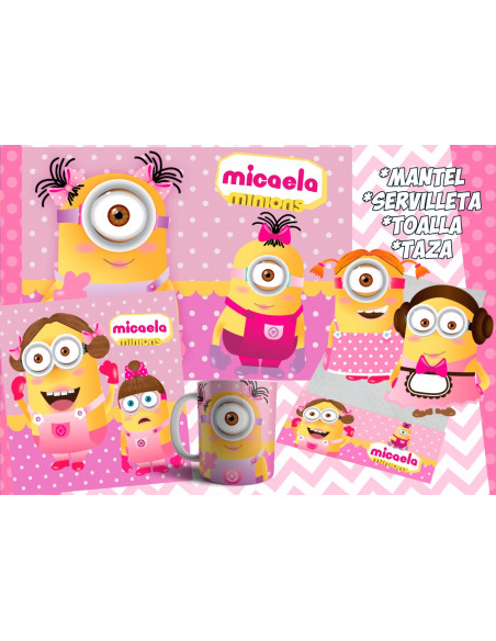 Pack Jardín - MINIONS NENA