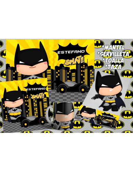 Pack Jardín - BATMAN BEBE