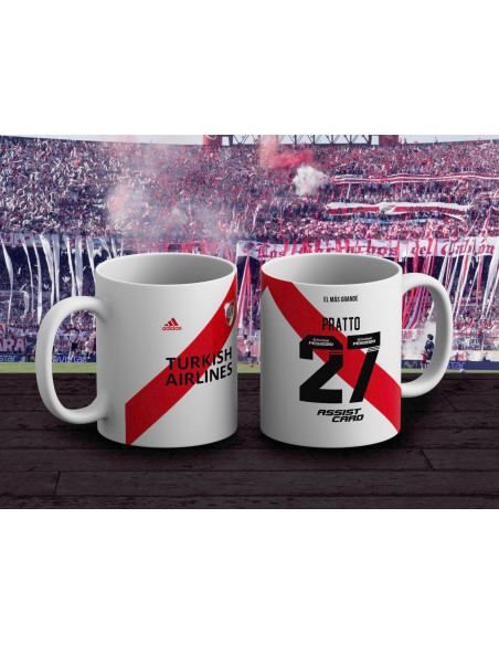 TAZA CAMISETA RIVER