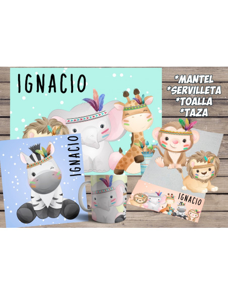 Pack Jardín - ANIMALITOS TRIBAL