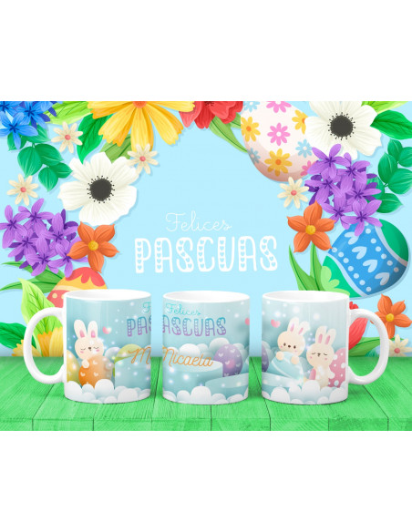 TAZAS DIBUJITOS PASCUA