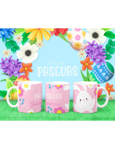 TAZAS DIBUJITOS PASCUA