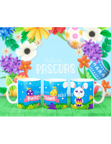 TAZAS DIBUJITOS PASCUA