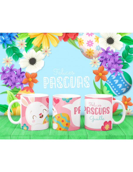 TAZAS DIBUJITOS PASCUA