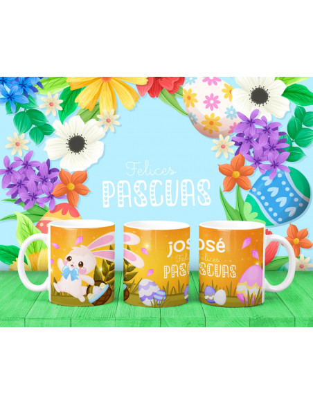 TAZAS DIBUJITOS PASCUA