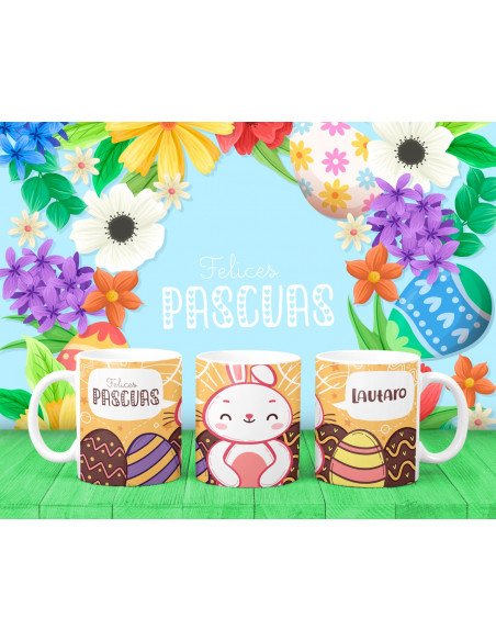 TAZAS DIBUJITOS PASCUA