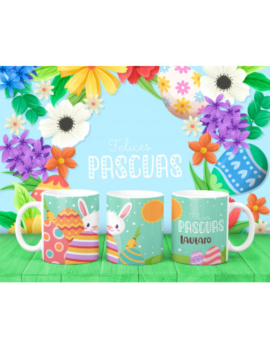 TAZAS DIBUJITOS PASCUA