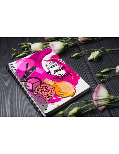 Libretas Manicura-Nails-Maquillaje