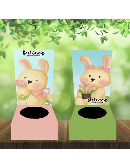 PORTA HUEVO O CONEJITO