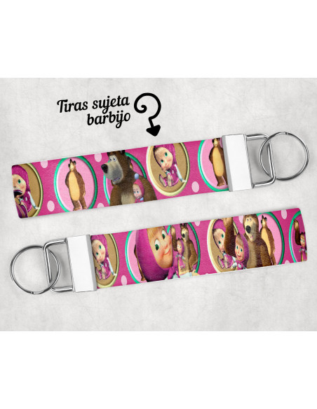 LLAVERO/SUJETADOR BARBIJO INFANTILES 1