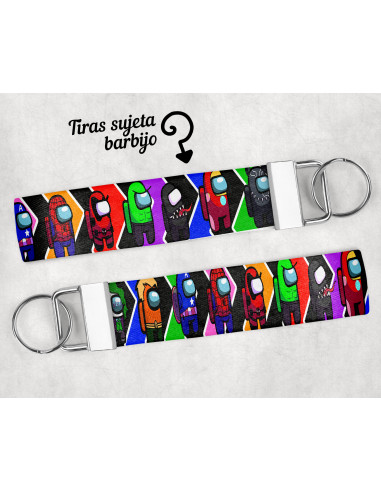 LLAVERO/SUJETADOR BARBIJO INFANTILES 1