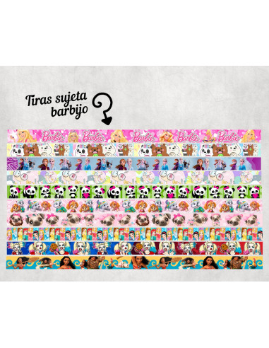 SUJETADOR BARBIJO INFANTILES 2