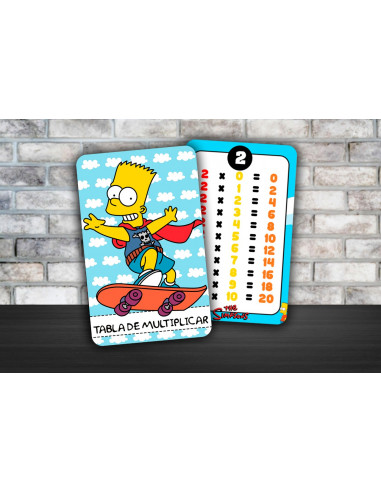 TABLA DE MULTIPLICAR PACK 2