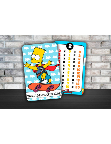 TABLA DE MULTIPLICAR PACK 2