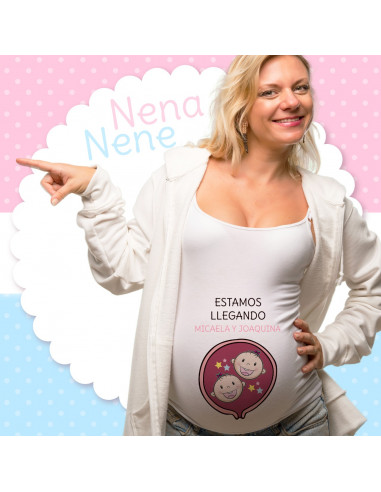 REMERA EMBARAZADA PACK 2