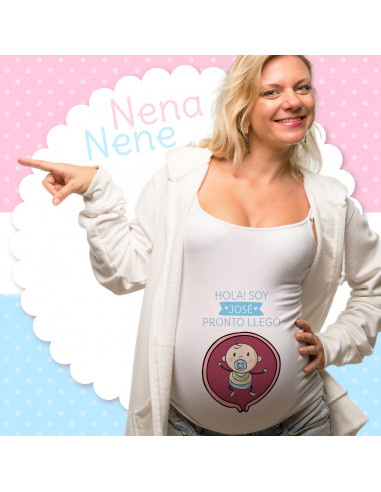 REMERA EMBARAZADA PACK 2