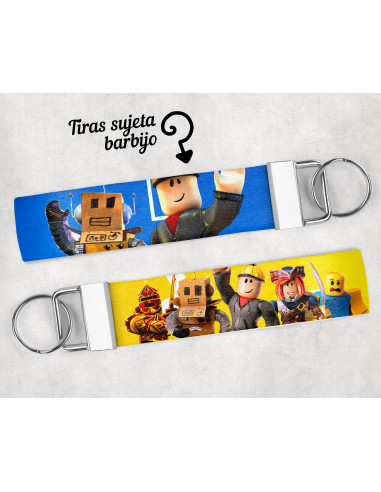 LLAVERO/SUJETADOR BARBIJO INFANTILES 3