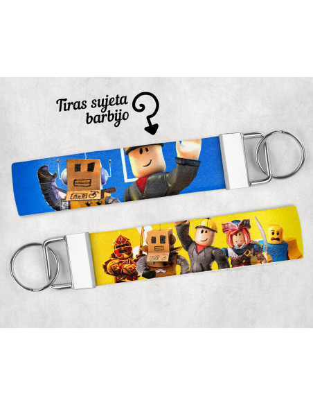 LLAVERO/SUJETADOR BARBIJO INFANTILES 3
