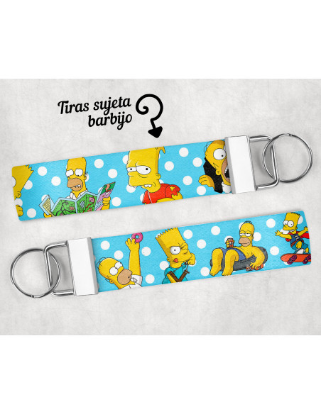 LLAVERO/SUJETADOR BARBIJO INFANTILES 3