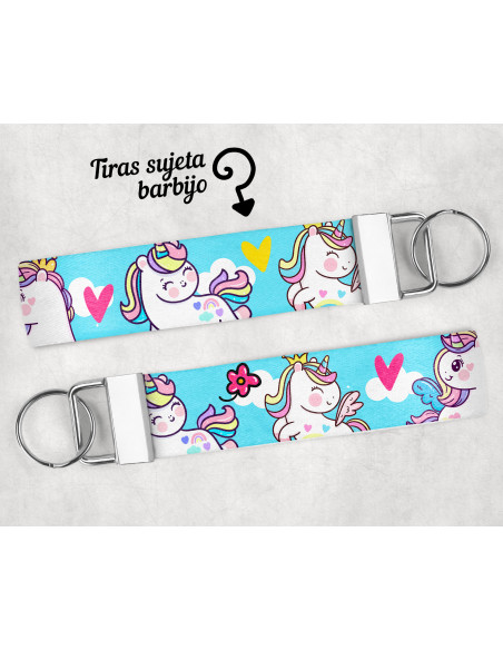 LLAVERO/SUJETADOR BARBIJO INFANTILES 3