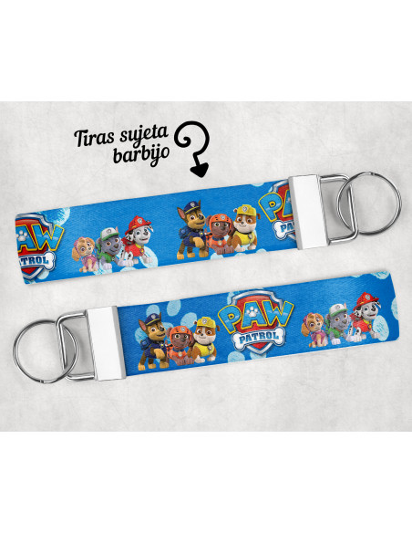 LLAVERO/SUJETADOR BARBIJO INFANTILES 3
