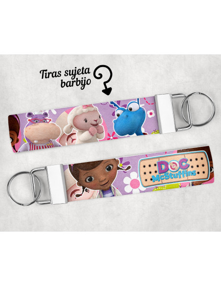 LLAVERO/SUJETADOR BARBIJO INFANTILES 3