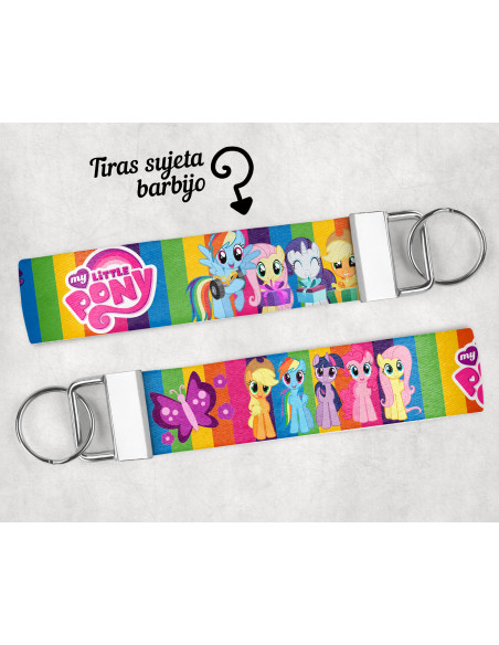 LLAVERO/SUJETADOR BARBIJO INFANTILES 3