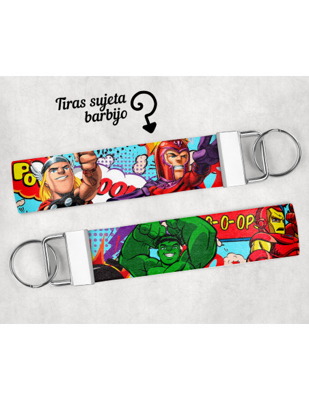 LLAVERO/SUJETADOR BARBIJO INFANTILES 3