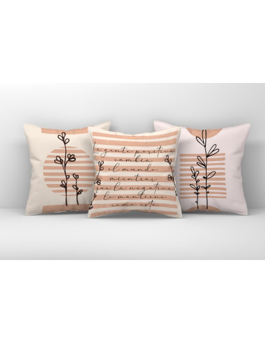 ALMOHADONES MINIMALISTAS