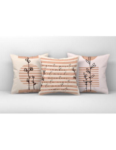 ALMOHADONES MINIMALISTAS