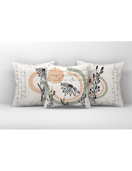 ALMOHADONES MINIMALISTAS