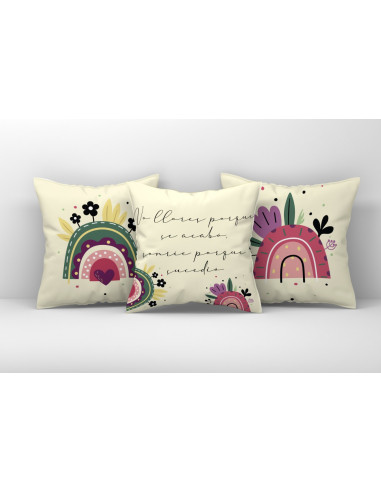 ALMOHADONES MINIMALISTAS