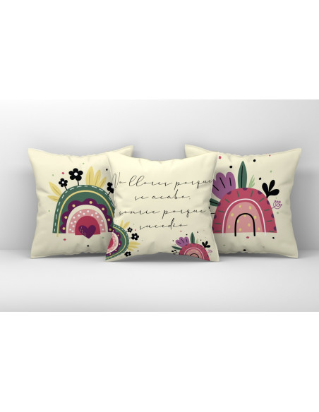 ALMOHADONES MINIMALISTAS